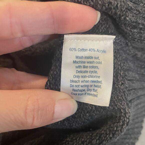 Urban Pipeline Men’s Sweater Large Gray Red Green Fair Isle Half Zip Nordic Ski - Picture 4 of 7